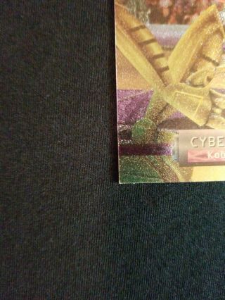 1996 - 97 KOBE BRYANT FLEER METAL CYBER METAL 5 OF 20 ROOKIE CARD RARE 3