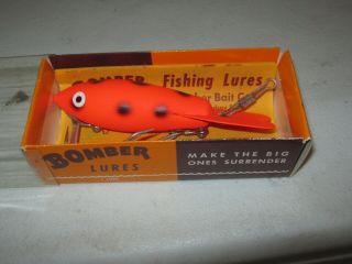 Vintage Wood Bomber Fishing Lure 600 Hd Frbd