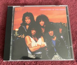 Kiss Creatures Of The Night Cd Rare Japan Import