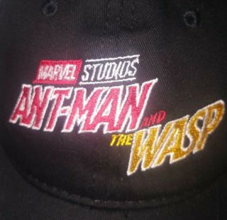 Ant Man And The Wasp Marvel Studios Film Cast & Crew Hat RARE Movie Memorabilia 2