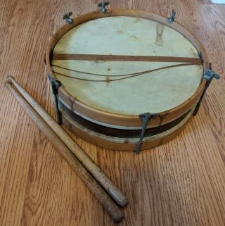 Antique Wilson Drums Wood Snare Drum Early 1900s