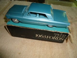 1963 Ford Galaxie Promo W/box - N/mint Extreme Rare Color