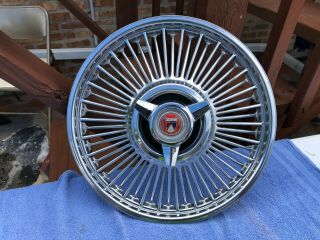 14 " 1964 - 67 Ford Falcon Gt Spinner Wire Wheel Covers Hub Caps Oem Rare