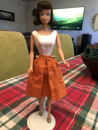 Vintage 1962 Midge Barbie Doll Brunette