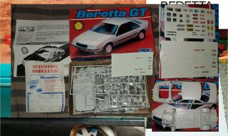 Mpc Chevrolet Beretta Gt 1: 25th 2 In 1 Model Kit In Open Box 1987