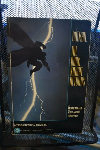 Batman The Dark Knight Returns Complete Dc Tpb Rare 1986 Edition Frank Miller