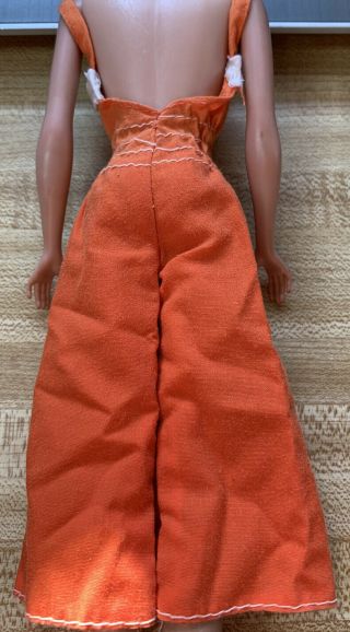Barbie Francie Vintage 1978 Superstar Era 2222 Best Buy Orange & White Jumpsuit 3