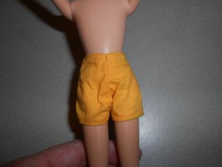 1972 Kenner Blythe Doll Medieval Mood Clothing Yellow Shorts