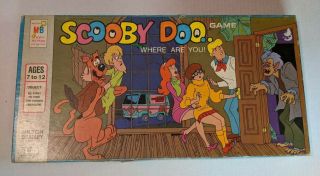 Rare Vintage 1973 Milton Bradley Scooby Doo " Where Are You " Game