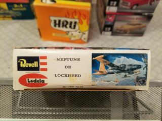 Vintage 1967 Revell Lodela H - 170 Lockheed P2V - 7 Neptune 1:104 Rare 3