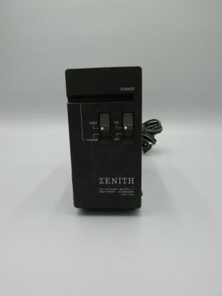 Vintage Zenith Ac Power Supply Model Vac401 Input Sc 120v 50/50hz 20w
