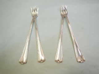 4 Arlington Seafood Cocktail Forks - Classic/elegant 1938 Reed & Barton Fine