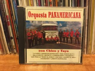 Orquesta Panamericana " Con Chico Y Yayo " Salsa Latin Disco Hit Rare Oop Cd