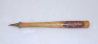 Vtg Antique Grapette Soda Advertising Baseball Bat Mechanical Pencil