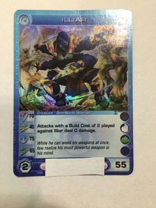 Chaotic Creature Card Overworld Rare Illiar (70/40/75/65)