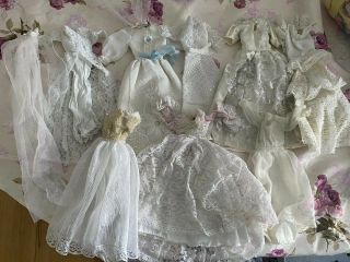 Clone Petra,  Karina,  Steffie,  Sindy Barbie Kleidung Hochzeit Sammlung Vintage