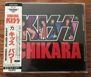 Kiss - Chikara Cd Japan Only 1988 Polystar P30r - 20008 Greatest Hits Very Rare