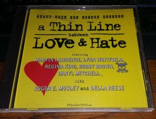 A Thin Line Between Love & Hate Rare Promo Ost Lbc Crew R.  Kelly Luniz Roger T