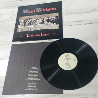 Sam Kinison Lp Leader Of The Banned 1990 Record Vinyl Very Rare 26073 - 1 Warner