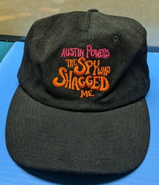 Austin Powers Spy Who Shagged Me Hat Cap Embroidered Rare Promo