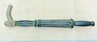 Suregrip No.  56 Antique Cast Iron Nail Puller Tool By Crescent Bridgeport Black