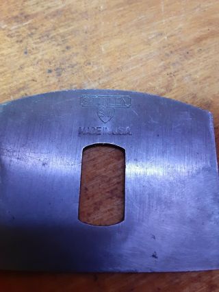 Vintage Stanley No 51 52 57 58 59 Spokeshave Sweetheart Blade Iron Antique Part