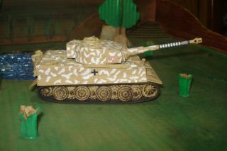 Corgi Tiger I S05 1/50 Winter Camouflage Battle Of The Bulge - Russia ? Oop Rare