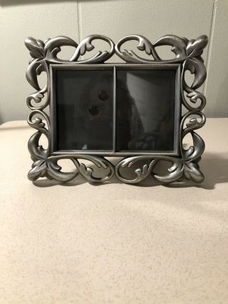 Vintage 1999 Hb Group Double Picture Frame 2” X 3”
