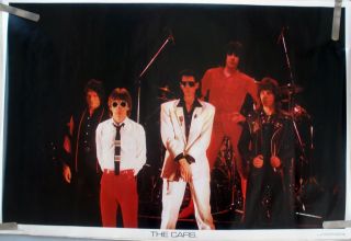 Rare The Cars 1979 Vintage Music Poster