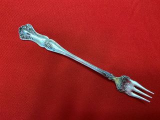 Vintage By 1847 Rogers Bros.  Silverplate Grape Cocktail Fork 1904
