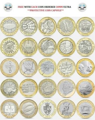 Rare Two Pound Coins Uk Coins,  Coin Capsule,  Delivery,  5 Off Order
