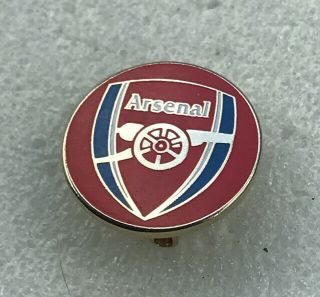 Arsenal Supporter Enamel Badge Very Rare & Smart Round Design