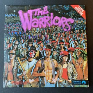 The Warriors 12 " Laserdisc 1979 Ultra Rare