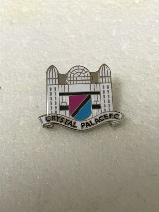 Very Rare Crystal Palace Supporter Enamel Badge - 1960’s Classic Crest Design
