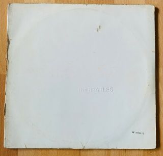 THE BEATLES 2 LP WHITE ALBUM SPAIN NUMBER 20015 RARE 3