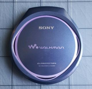Sony Cd Walkman D - Ej825 Cd Player - Rare