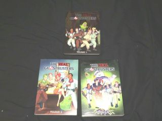 The Real Ghostbusters Vol 1 - 3 Dvd (vol1 Steelbook) Animated Series Rare Timelife