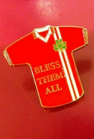 Cliftonville Fc Belfast 1979 Kit Badge Rare Irish Football Bless Them All Celtic