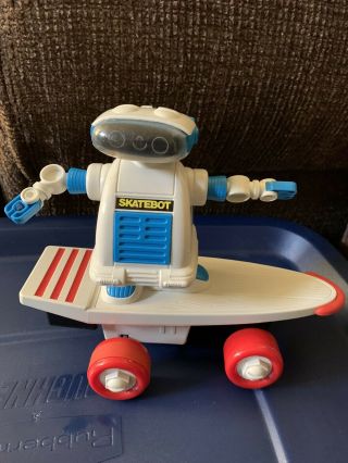 Vtg 1986 Skatebot By Playtime Toy Robots Sci Fi Rare 80s Skateboard Skate