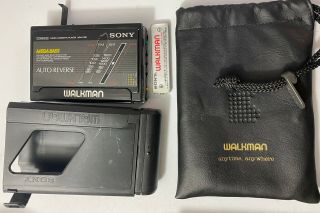 Vintage Sony Walkman Wm - F601 Dolby Nr Mega Bass Very Rare Japan