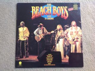 Vinyl Record Album The Beach Boys Live In London (1976) Capitol Lp Mfp50345 Rare