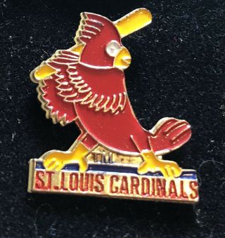 Vintage Mlb St Louis Cardinals Hat Pin Rare Collectible Baseball Nl