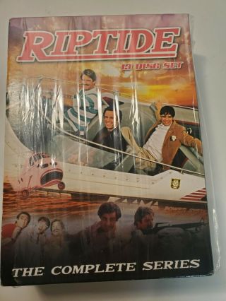 Riptide The Complete Series (1 - 3) Dvd (region 1 Us/canada) 13 Disc Boxed Set Rare