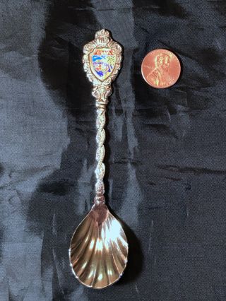 Rare Vintage 1983 Guam Silverplate Collector Demitasse Espresso Spoon