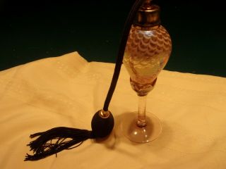 Vintage Perfume Bottle With Atomizer Bulb