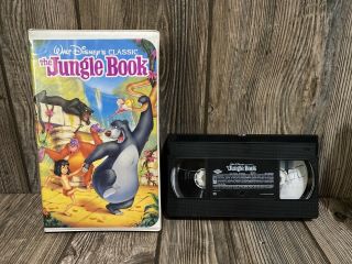 Walt Disney Classic The Jungle Book (VHS,  1991) Rare Black Diamond 2