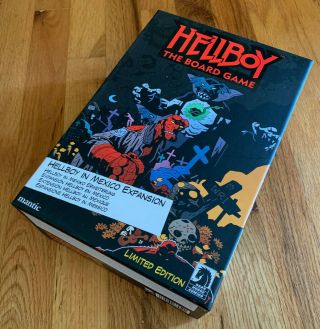 Hellboy In Mexico 2018 Mantic Board Game Limited Edition Expansion Complete/rare