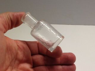 Small Antique Colgate And Co.  Perfumers Bottle,  York.