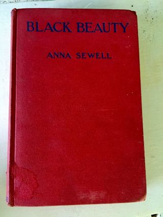 Antique Classic Hc Vguc “black Beauty” / Anna Sewell Grosett & Dunlap Publishing