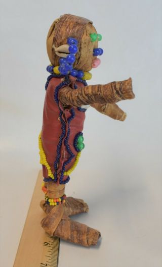 Vintage Native American Indian Corn Husk Childs Doll 3